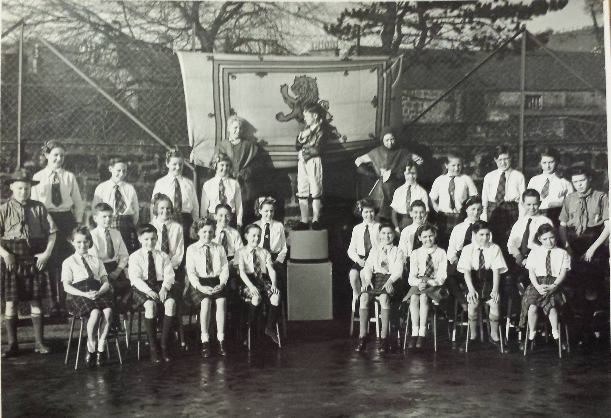 Catrine school around 1950