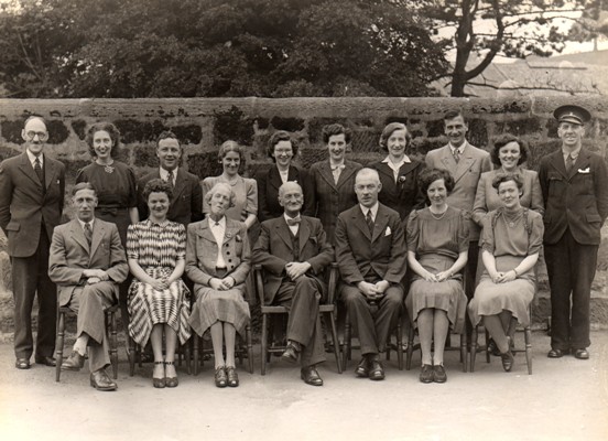 Catine School Staff from 1950